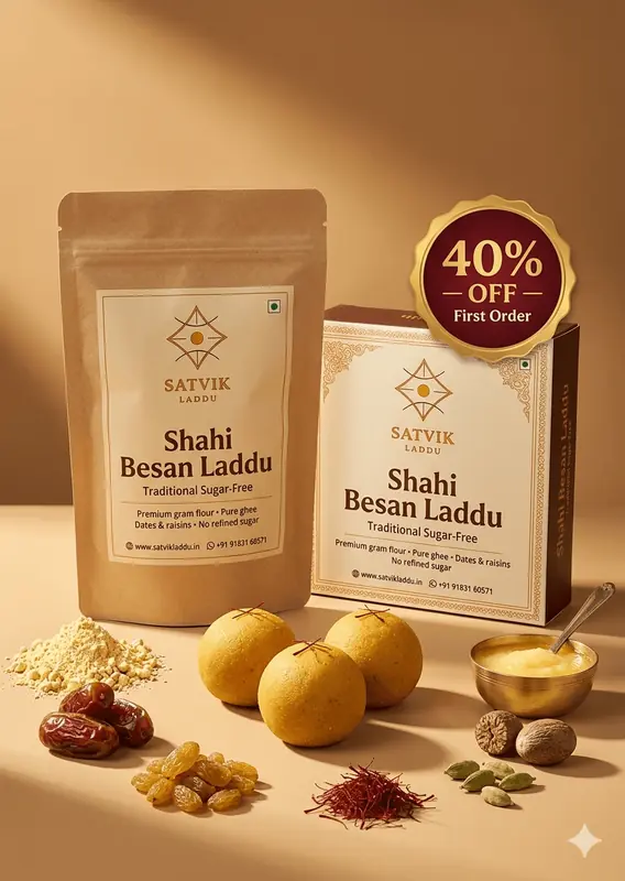 Shahi Besan Laddu Shahi Besan Laddu